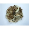 Kép 3/3 - Gumis konty/copf #A302Q5-6AH613 Melírozott sötétbarna