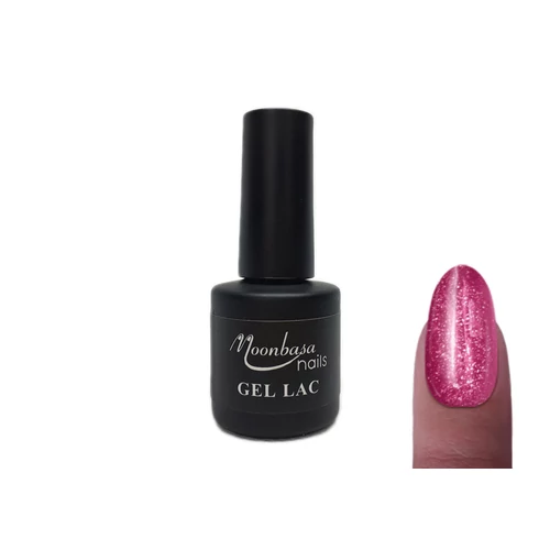 Gél lakk 6ml #083 csillámos magenta