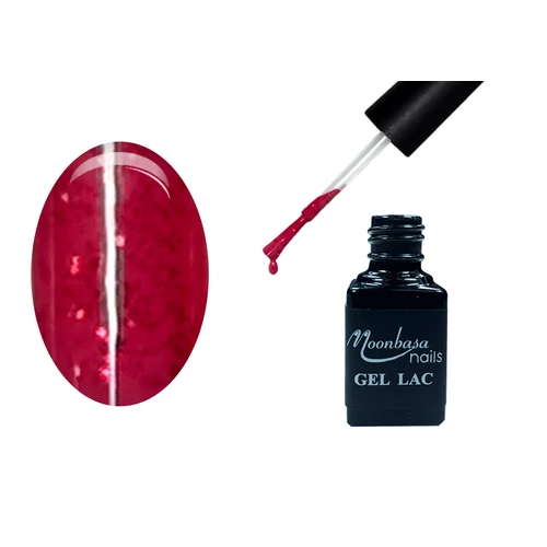 ONE step géllakk 5ml #355 Csillámos bordó